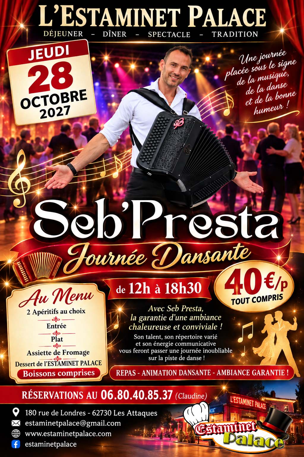 JOURNEE DANSANTE AVEC SEB PRESTA